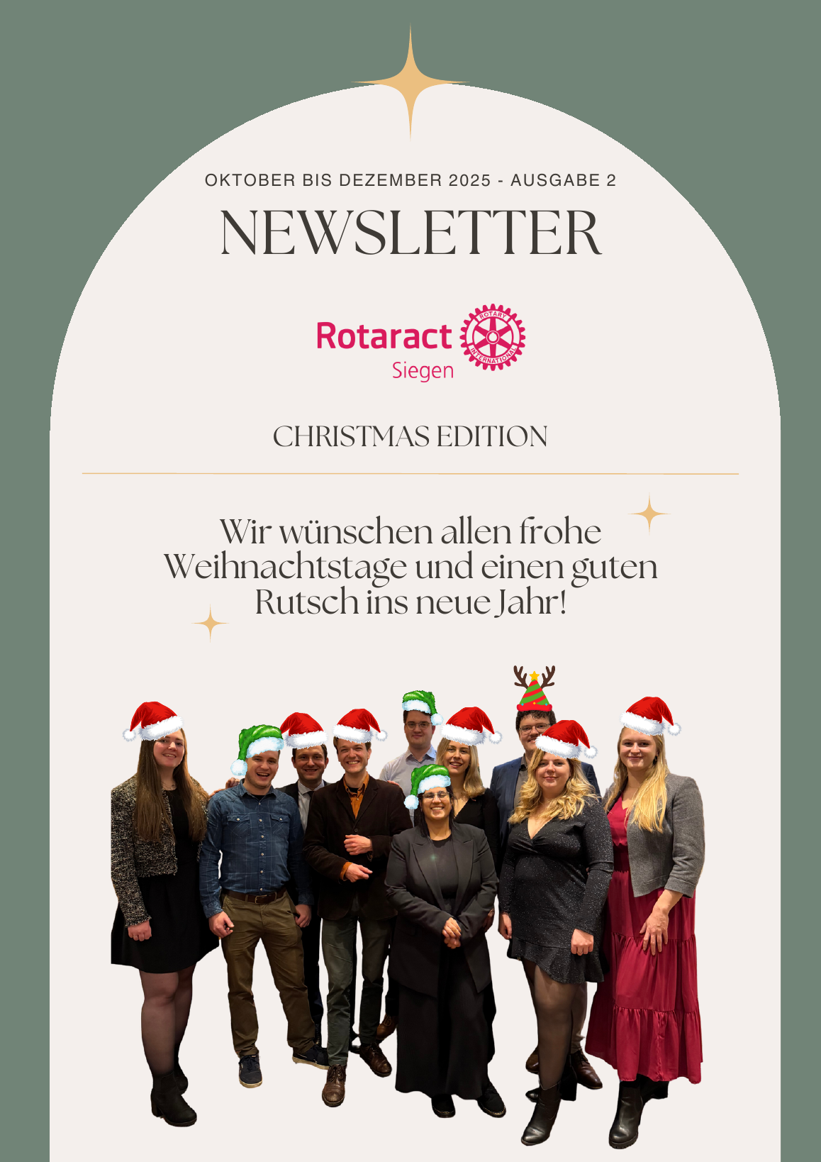 Rotaract Siegen — Newsletter Ausgabe 2 (Oktober–Dezember 2025) — Seite